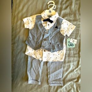 Little Lass 3 piece outfit. Size 18 months NWT